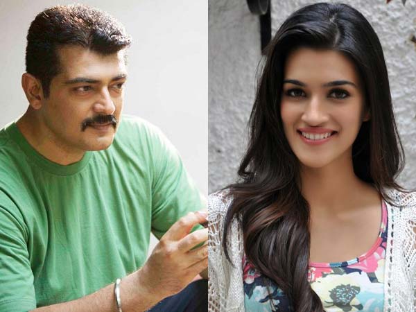 Thala 57: Kriti sanon is co Star to Ajith Thala 57: Kriti sanon is co Star to Ajith