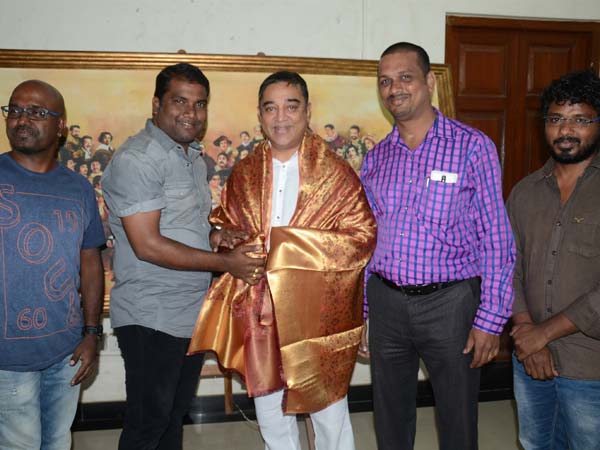 Kamal Hassan releases Bayam Oru Payanam posters Kamal Hassan releases Bayam Oru Payanam posters