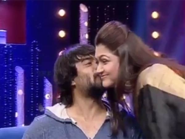 Madhavan justifies his Kiss to Kushboo Madhavan justifies his Kiss to Kushboo