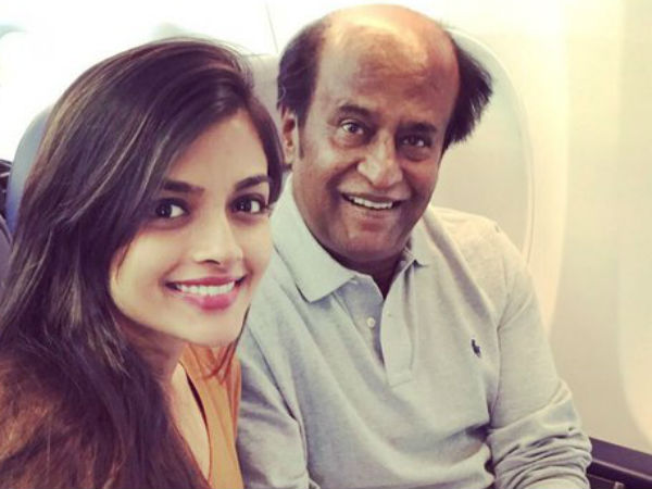 Ashna Zaveri's unforgettable moment with Rajinikanth Ashna Zaveri's unforgettable moment with Rajinikanth