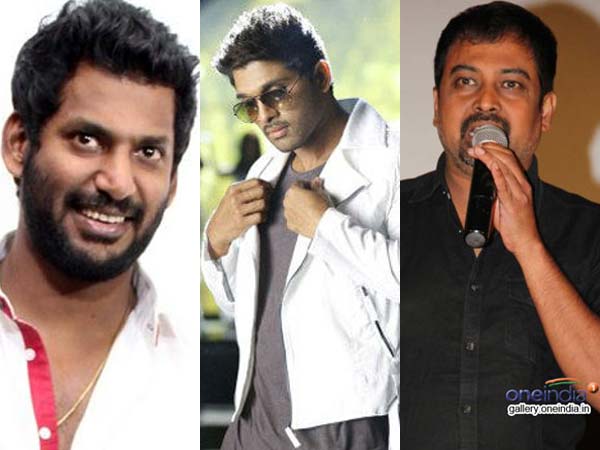 Allu Arjun and Vishal in Lingusamy's next Allu Arjun and Vishal in Lingusamy's next