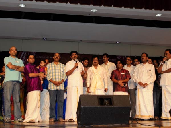 Pandiyarajan attends Pongal Festival in US Pandiyarajan attends Pongal Festival in US