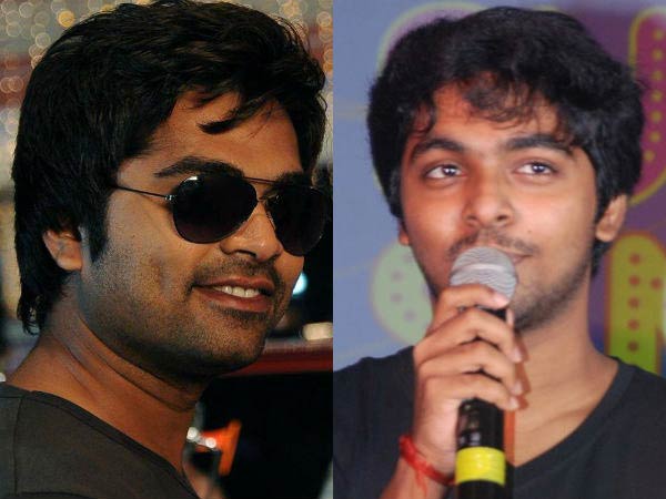 Simbu Join Hands with G.V.Prakash Simbu Join Hands with G.V.Prakash