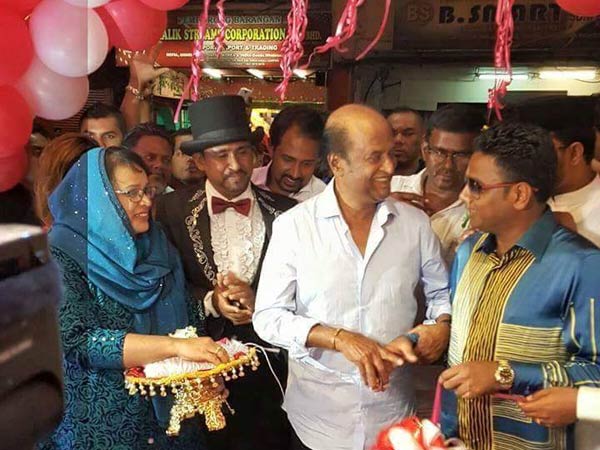 Rajini Launches Showroom in Malaysia Rajini Launches Showroom in Malaysia