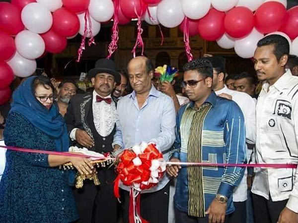 Rajini Launches Showroom in Malaysia Rajini Launches Showroom in Malaysia