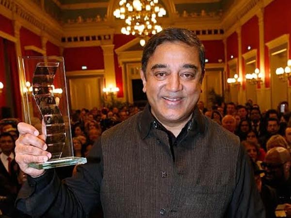 Kamal Hassan conferred henri langlois award Kamal Hassan conferred henri langlois award