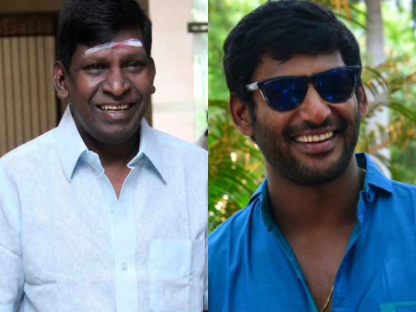 Vadivelu joins with Vishal in Kaththi Sandai Vadivelu joins with Vishal in Kaththi Sandai
