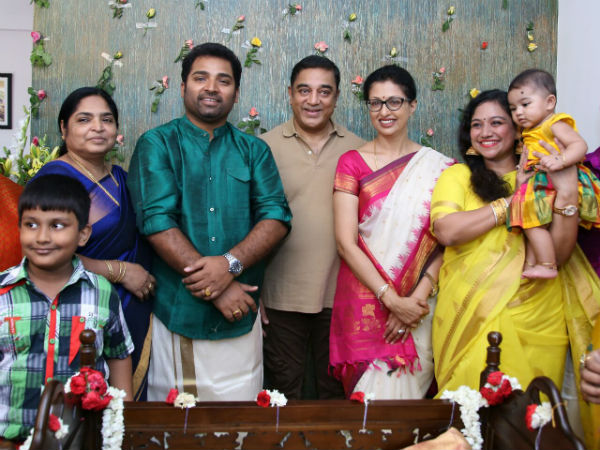 Kamal named Shobi master daughter as Syamantakamai Kamal named Shobi master daughter as Syamantakamai
