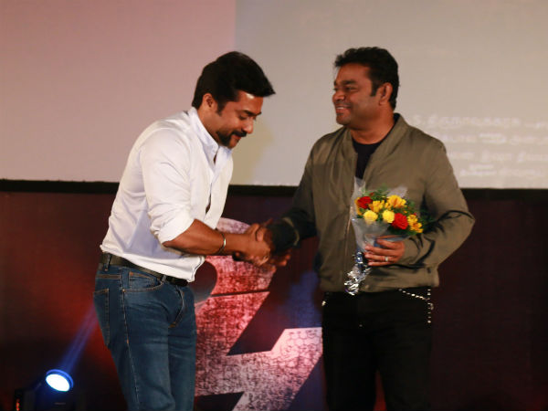 Surya's mini story to AR Rahman Surya's mini story to AR Rahman