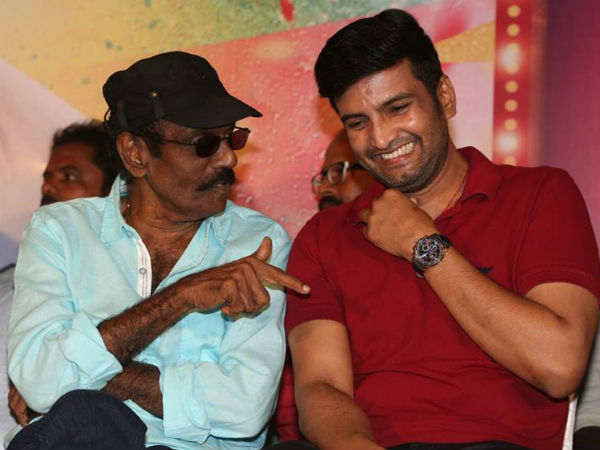 Goundamani is a dictionary for all comedians - Santhanam Goundamani is a dictionary for all comedians - Santhanam