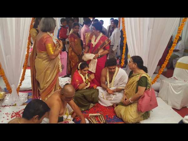 Actress Anu Prabhakar marries second time Actress Anu Prabhakar marries second time
