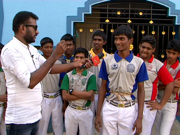 மாணவர்களுடன் சுதந்திர தினம்