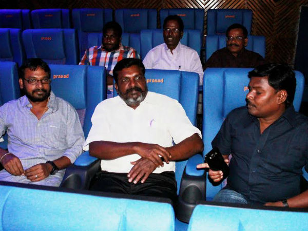 Thirumavalavan praises Joker Thirumavalavan praises Joker