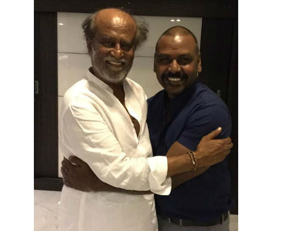 Rajinikanth blessed Raghava Lawrence for Sivalinga Rajinikanth blessed Raghava Lawrence for Sivalinga