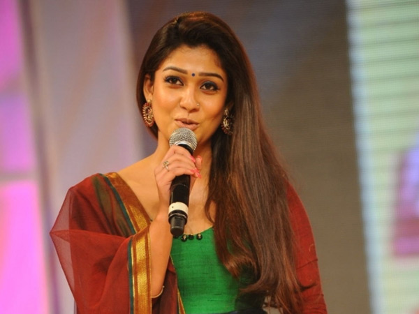 Nayanthara encourages her co stars in sets Nayanthara encourages her co stars in sets