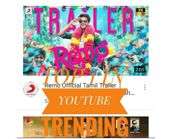Remo trailer sets records: Crosses 2 million views in 24 hrs Remo trailer sets records: Crosses 2 million views in 24 hrs