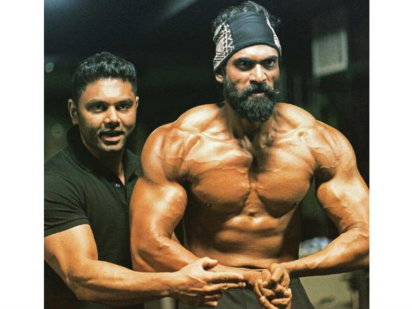 Rana reveals his Bahubali 2 look Rana reveals his Bahubali 2 look