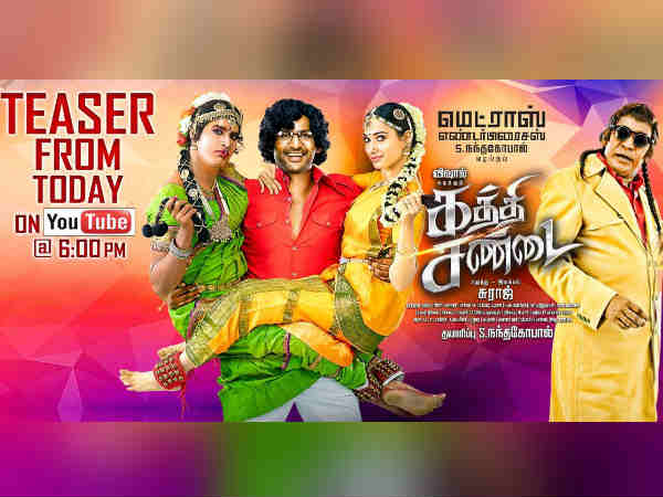 Vishal's Kaththi Sandai Trailer from Today Vishal's Kaththi Sandai Trailer from Today