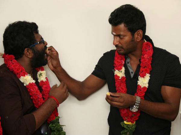 Vishal's new movie launched Vishal's new movie launched
