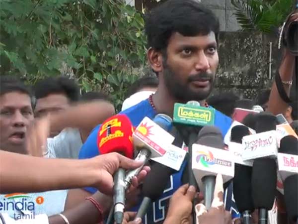 No place for corruption in Nadigar Sangam, says Vishal No place for corruption in Nadigar Sangam, says Vishal