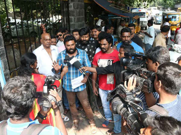 Protest against censor board Protest against censor board