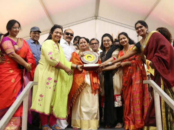 Nadigar Sangam awards for veteran actors including Saroja Devi Nadigar Sangam awards for veteran actors including Saroja Devi