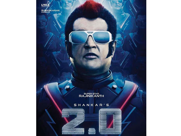 Rajinikanth's 2.0 first look launched Rajinikanth's 2.0 first look launched