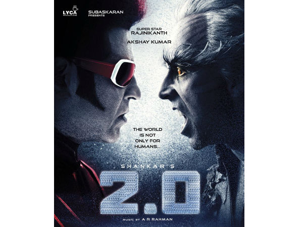 Rajinikanth's 2.0 first look launched Rajinikanth's 2.0 first look launched