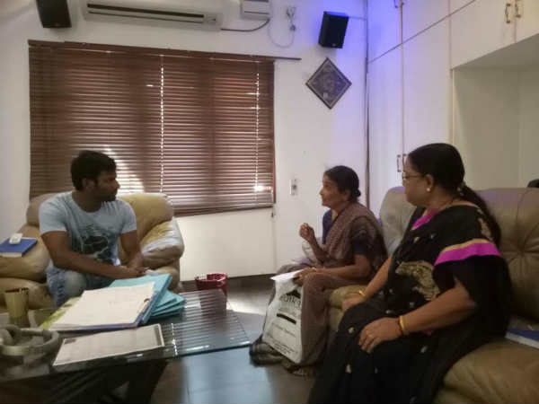 Vishal helps Chandrabose family Vishal helps Chandrabose family