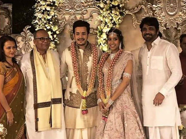 Nagarjuna's son Akhil gets engaged Nagarjuna's son Akhil gets engaged