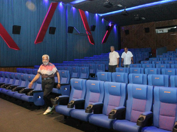 Prasad Lab Theaters with more facilities Prasad Lab Theaters with more facilities