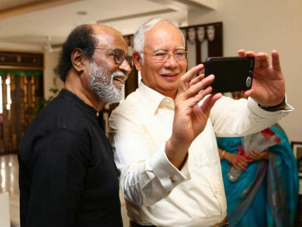 Rajini speaks about his meet with Malaysian PM Rajini speaks about his meet with Malaysian PM