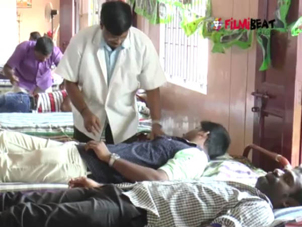 Actor Vikram's birthday celebrated Actor Vikram's birthday celebrated