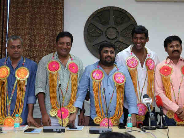 Prakashraj and Gnavel Raja threatening journalists Prakashraj and Gnavel Raja threatening journalists