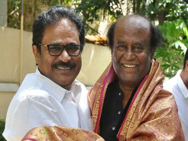 Thirunavukkarasar meets Rajinikanth Thirunavukkarasar meets Rajinikanth