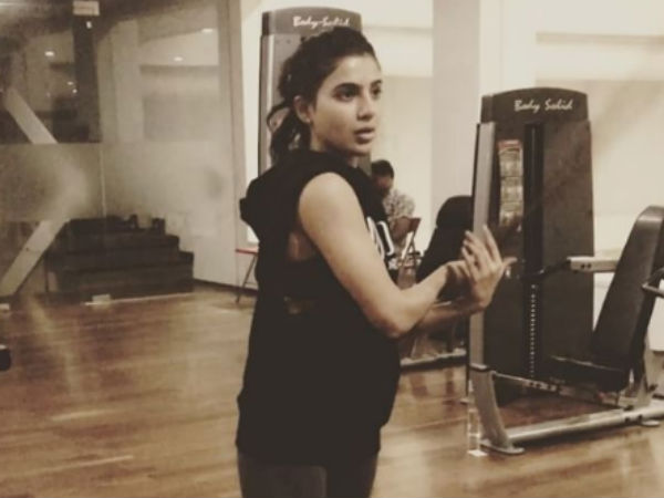Samantha learns Silambam Samantha learns Silambam