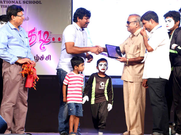 Lifetime achievement award to writer Rajeshkumar Lifetime achievement award to writer Rajeshkumar