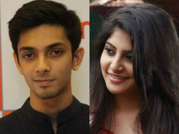 Manchima Mohan in relationship with Anirud's cousin Manchima Mohan in relationship with Anirud's cousin