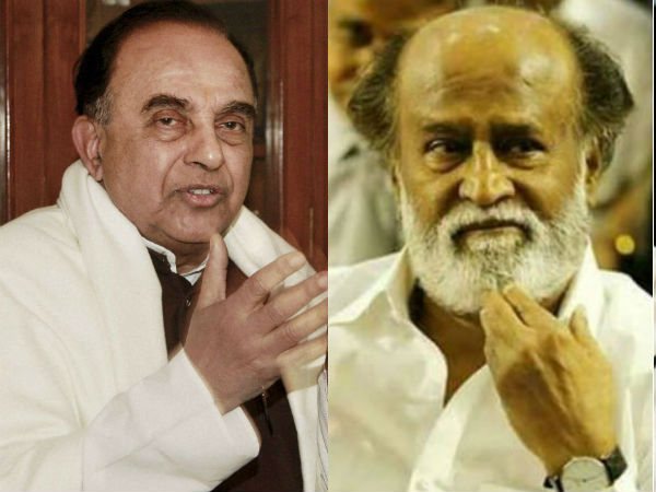 US Rajini fans strongly condemned Subramaniya Swamy US Rajini fans strongly condemned Subramaniya Swamy