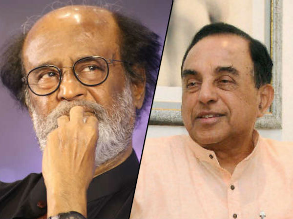 US Rajini fans strongly condemned Subramaniya Swamy US Rajini fans strongly condemned Subramaniya Swamy