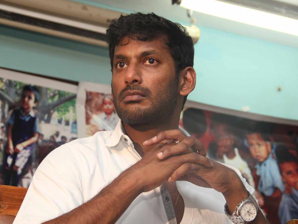 விஷால் பிடிவாதம்