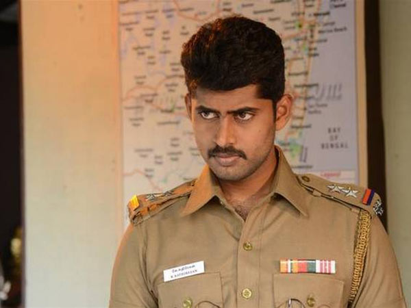 Actor Kathir plays a cop role in his upcoming movie Sathru Actor Kathir plays a cop role in his upcoming movie Sathru