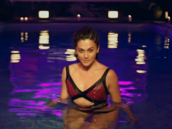 Taapsee goes glamourous for Judwaa 2 Taapsee goes glamourous for Judwaa 2