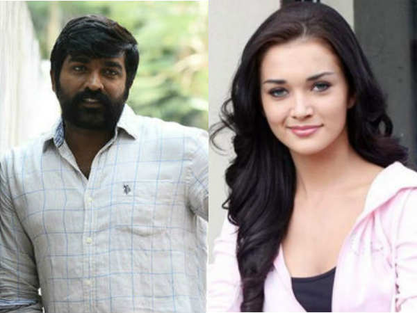 Amy Jackson to pair up with Vijay Sethupathy Amy Jackson to pair up with Vijay Sethupathy