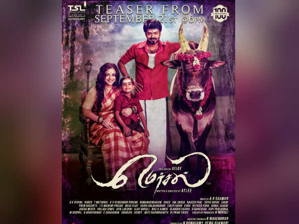 Mersal teaser from Sep 21st Mersal teaser from Sep 21st