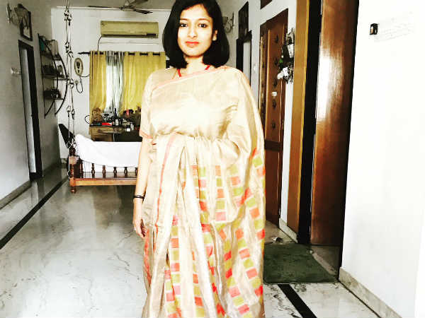 Actress Gayathri Raguram has posted a photo on twitter Actress Gayathri Raguram has posted a photo on twitter