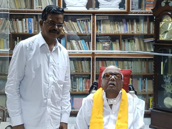 Kalaipuli meets Kalaignar! Kalaipuli meets Kalaignar!