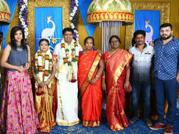 Director Nalan Kumarasamy weds Saranya Director Nalan Kumarasamy weds Saranya