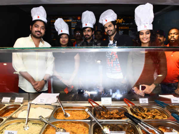 Big Boss celebrities launch a food cafe Big Boss celebrities launch a food cafe
