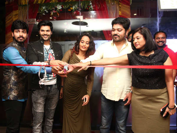Big Boss celebrities launch a food cafe Big Boss celebrities launch a food cafe